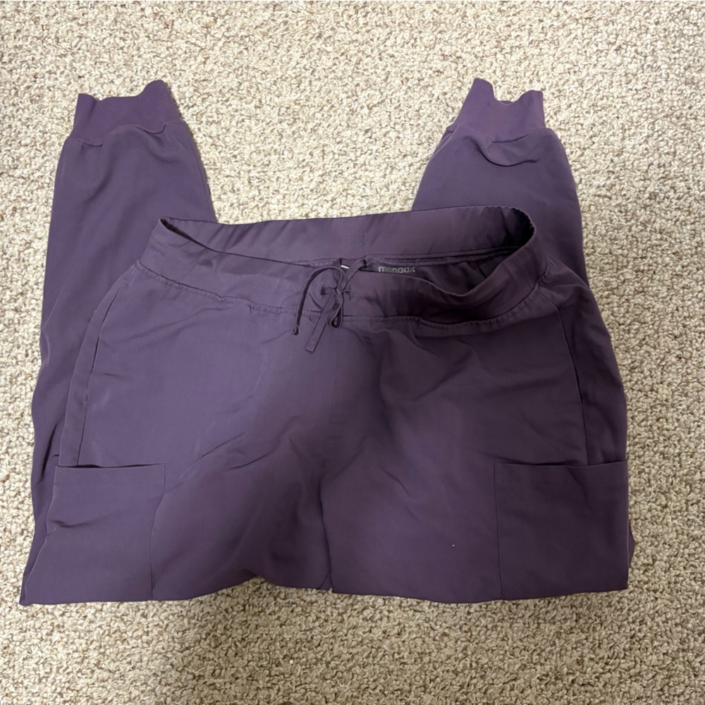 Purple Jogger Pants scrubs
